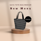GAYA TOTE BAG M - AMERICANO