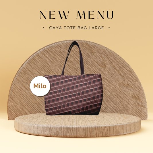 GAYA TOTE BAG XL - MILO