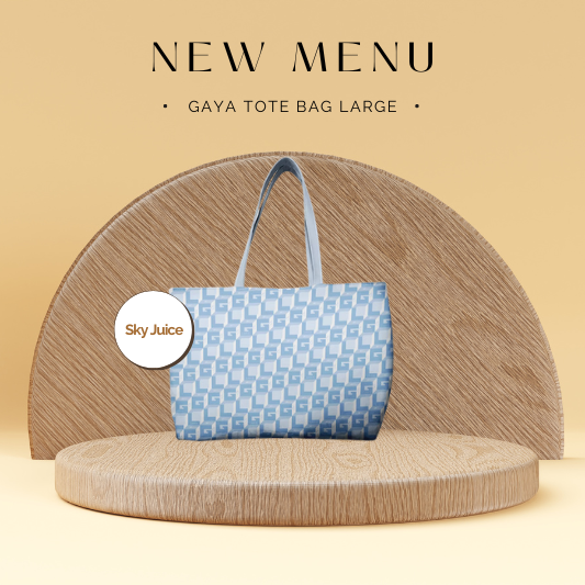 GAYA TOTE BAG XL - SKYJUICE